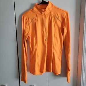 Athleta Orange Pullover